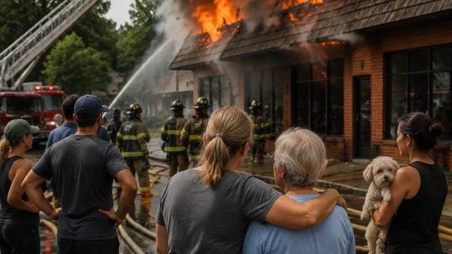 Blaze Erupts at Wareham's Preppy Puppy Bakery: A Community's Response