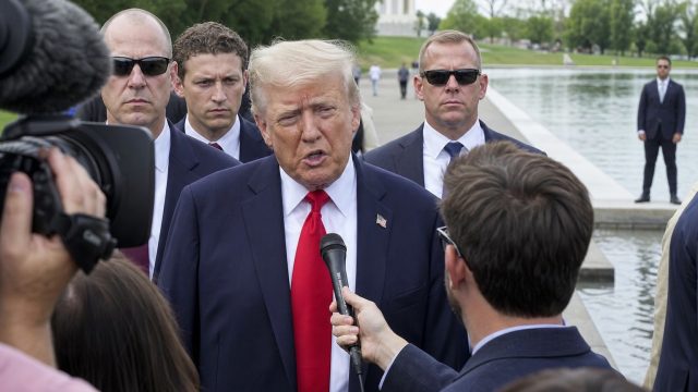 Trump Faces Scrutiny Over Reflecting Pool Sabotage Allegation